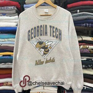 Vintage NCAA Georgia Tech Yellow Jackets Football Shirt, Retro Mens Womens Shirt